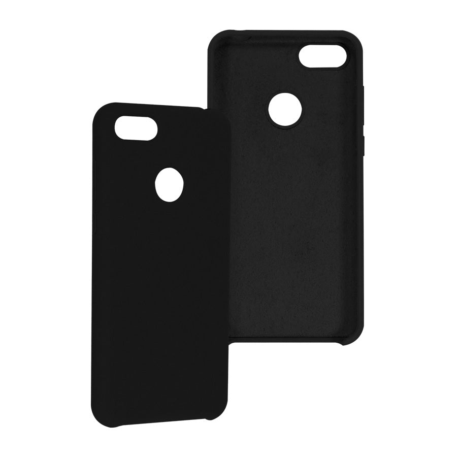 Funda Ghia De Silicon Color Negro Para Motorola E6 Play