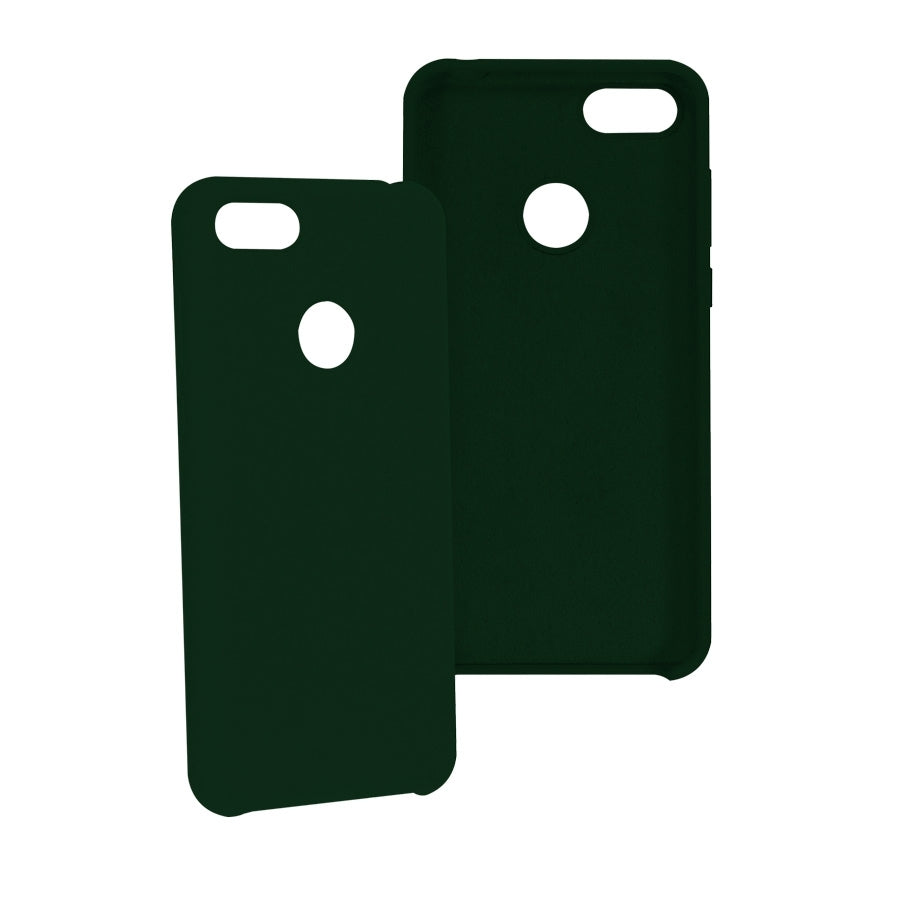 Funda Ghia De Silicon Color Verde Para Motorola E6 Plus