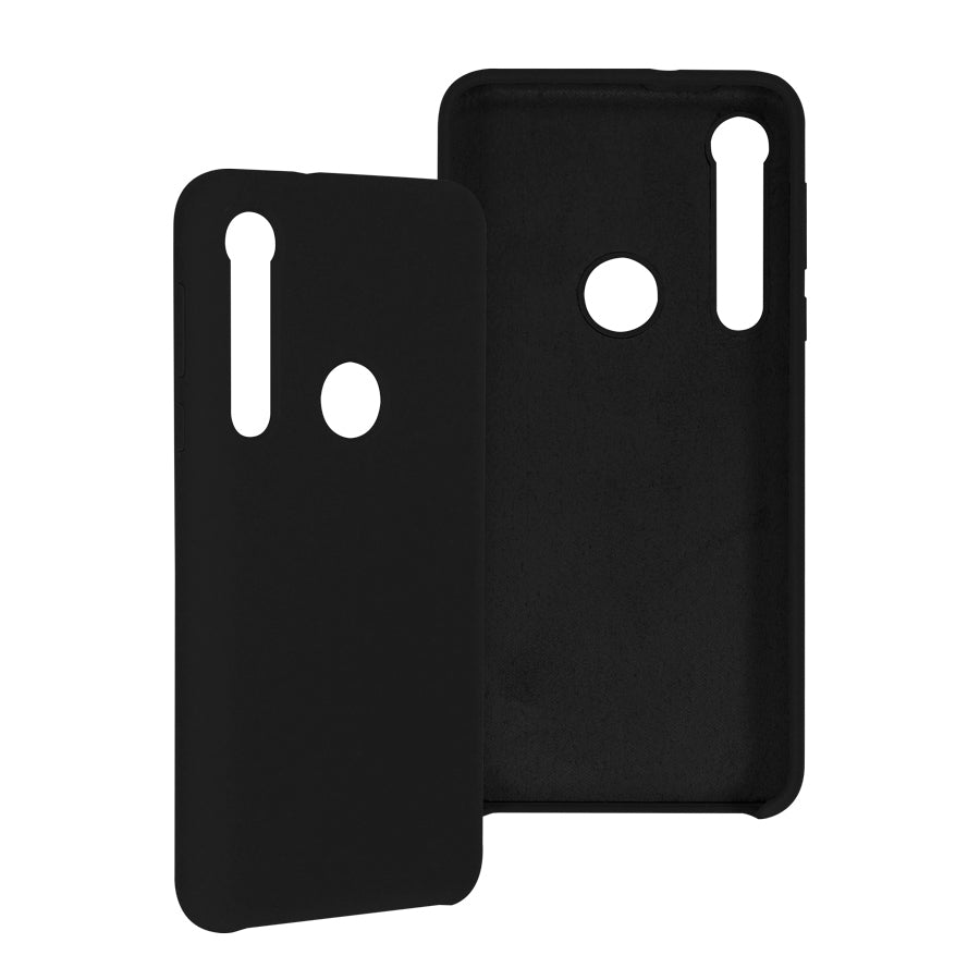 Funda Ghia De Silicon Color Negro Para Motorola G8 Play