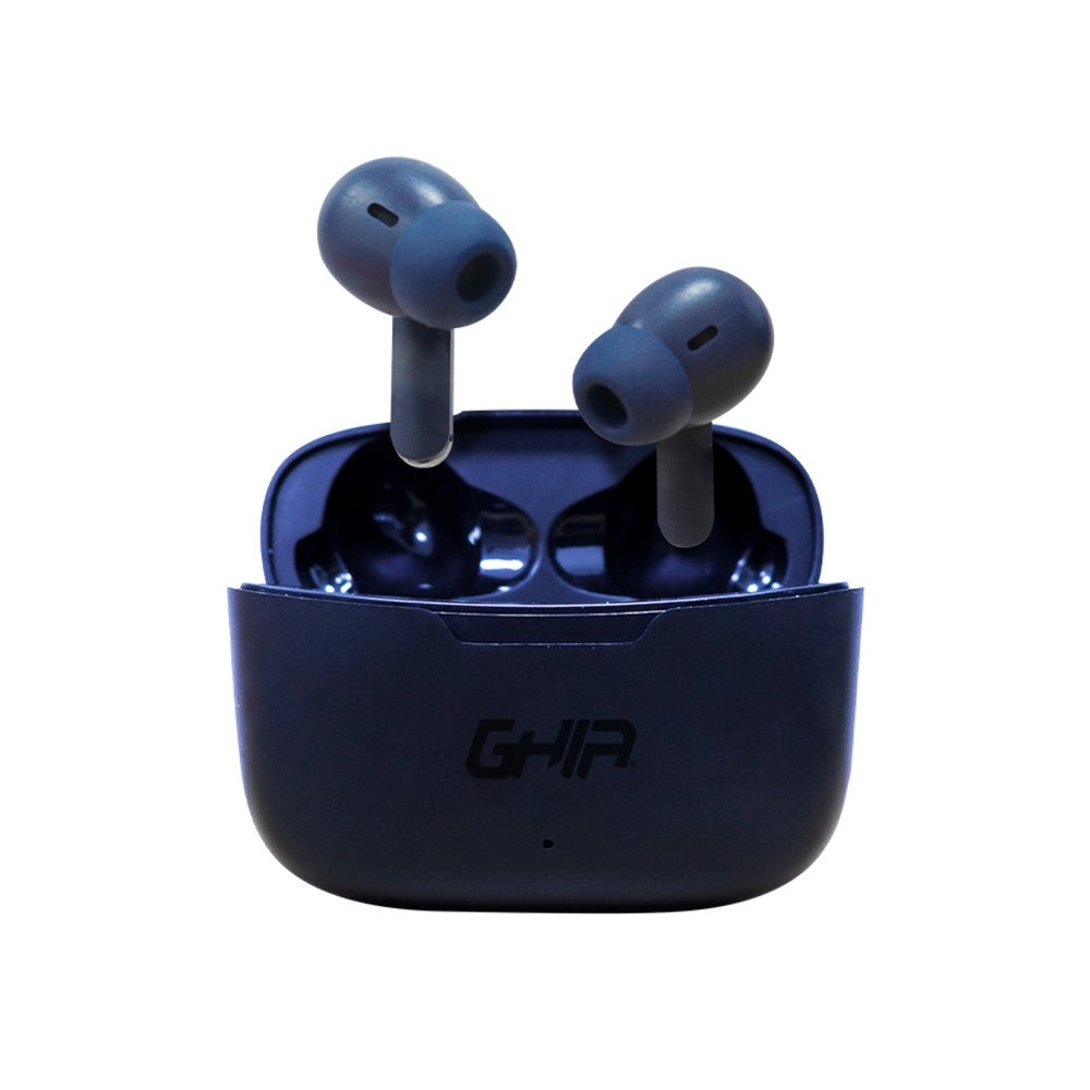 Audifonos Inalambricos Bluetooth Ghia Tws-2 Color Azul