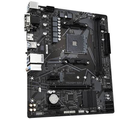 Motherboard Gigabyte A520M S2H Ddr4 Amd Socket Am4 Micro Atx