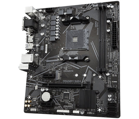 Motherboard Gigabyte A520M S2H Ddr4 Amd Socket Am4 Micro Atx