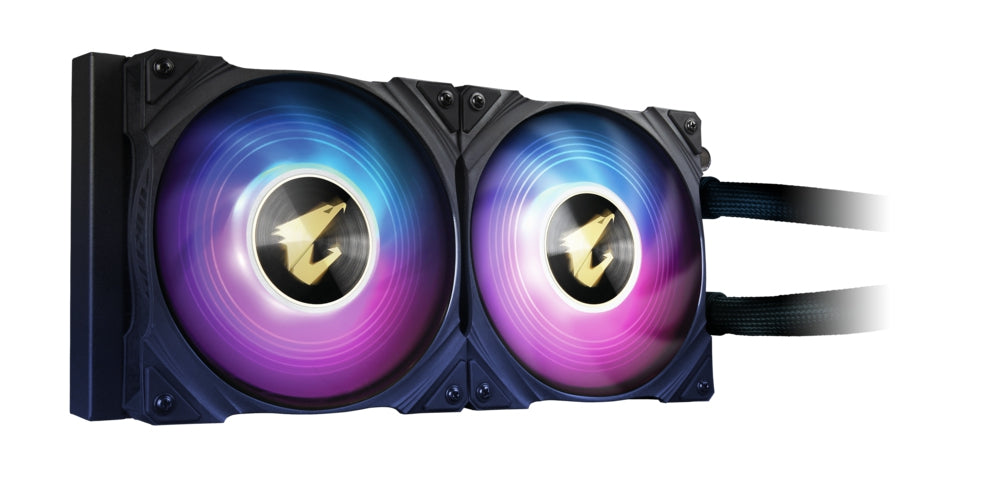 Disipador De Enfriamiento Liquido Gigabyte Aorus Waterforce X 240/240Mm/S-1700/Am4/Rgb