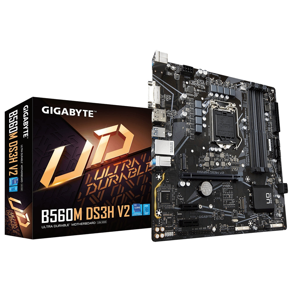 Motherboard Gigabyte B560M Ds3H V2 Ddr4 Intel Lga 1200 Micro Atx