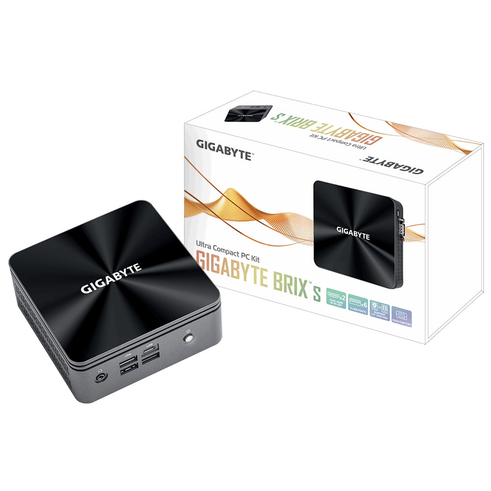 Mini Pc Gigabyte Brix Core I3 10110U 2 Nucleos 4.1 Ghz/2X So-Dimm Ddr4 2666Mhzhdmi 2.0/Wifi/Bluetooth/3X Usb 3.2/Usb-C