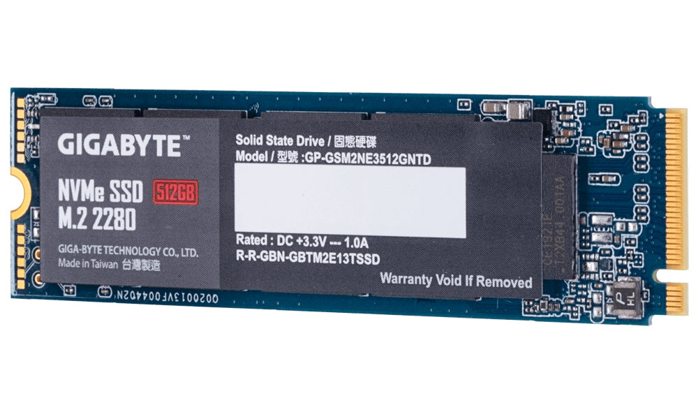 Unidad De Estado Solido Ssd Gigabyte Nvme M.2 2280 512Gb Pcie 3.0X4 Nand Flash Lect 1700Mb/S Escrit 1550Mb/S