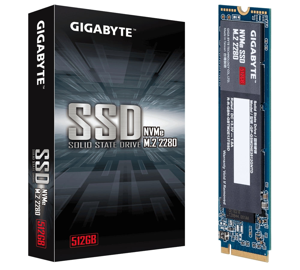 Unidad De Estado Solido Ssd Gigabyte Nvme M.2 2280 512Gb Pcie 3.0X4 Nand Flash Lect 1700Mb/S Escrit 1550Mb/S