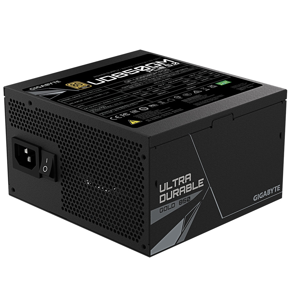 Fuente De Poder Gigabyte 850W/80 Plus Gold /Negro/Atx/Modular