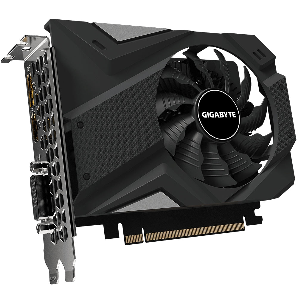 Tarjeta De Video Gigabyte Nvidia Gtx1650/Pcie X16 3.0/4Gb/Gddr6/128 Bits/Dvi/Hdmi/Dp/Atx/Gama Media