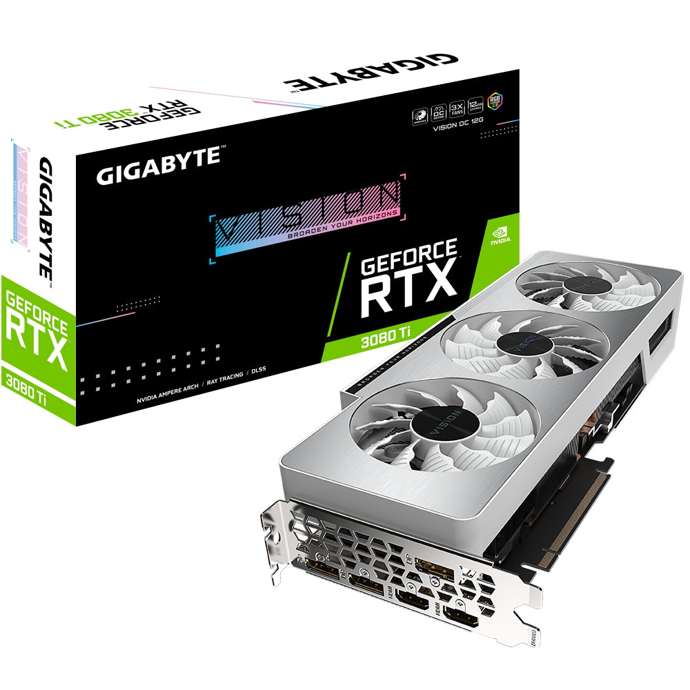 Tarjeta De Video Gigabyte Gv-N308Tvision Oc-12G Nvidia Geforce Rtx 3080 Gb Gddr6X Pci-E 4.0 16