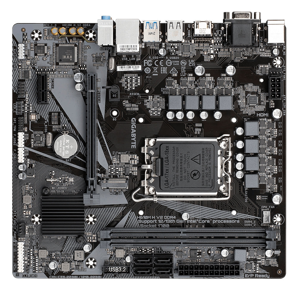 Motherboard Gigabyte H610M V2 Ddr4 Mb