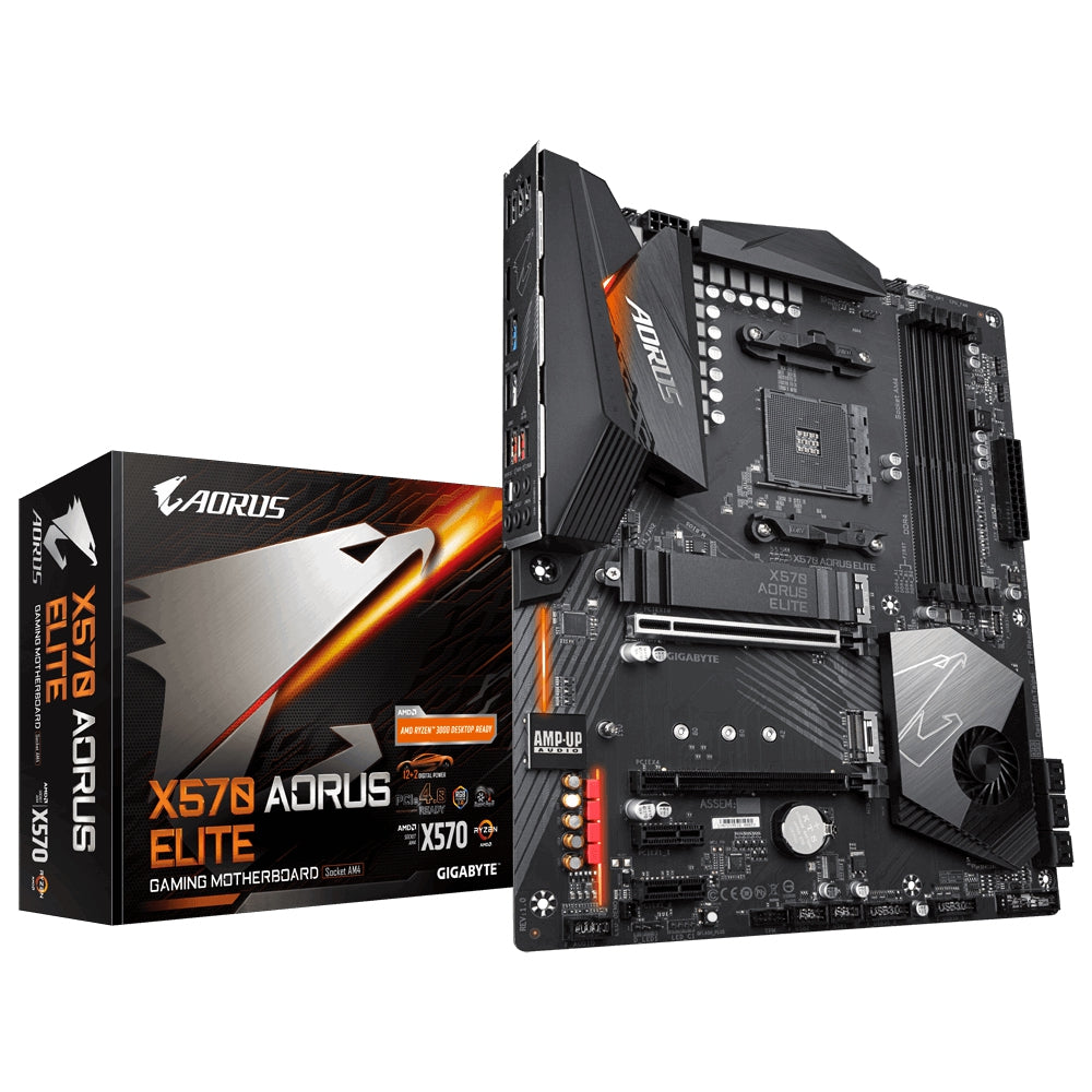 Mb Gigabyte X570 Amd S-Am4 3Ra Gen/4Xddr4 3200/Pcie 4.0/Hdmi/4Xusb 3.2/M.2/Atx/Gama Alta/Gamer/Rgb