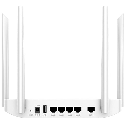 Router Grandstream Gwn7052 Wifi 6 1.27 Gbps Admin En La Nube(Gratuito) Interior Mesh Soporta 100 Usuarios Ideal Para Euniones Web Las Videoconferencias Juegos Línea