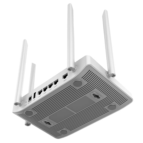 Router Grandstream Gwn7052 Wifi 6 1.27 Gbps Admin En La Nube(Gratuito) Interior Mesh Soporta 100 Usuarios Ideal Para Euniones Web Las Videoconferencias Juegos Línea