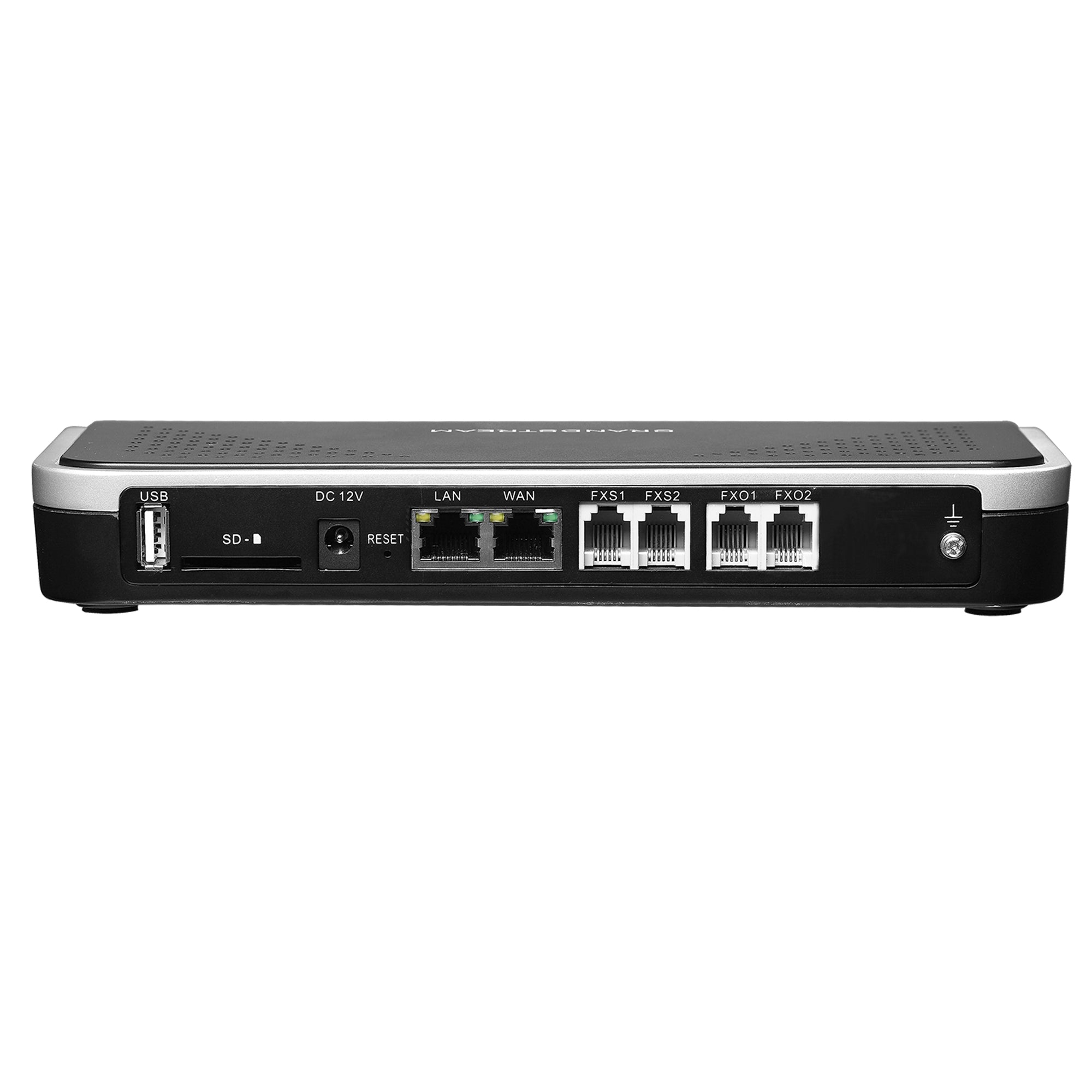 Central Telefónica Grandstream Ucm6202 Ip Pbx (Private & Packet-Switched) System 500 Usuario(S) Negro Si