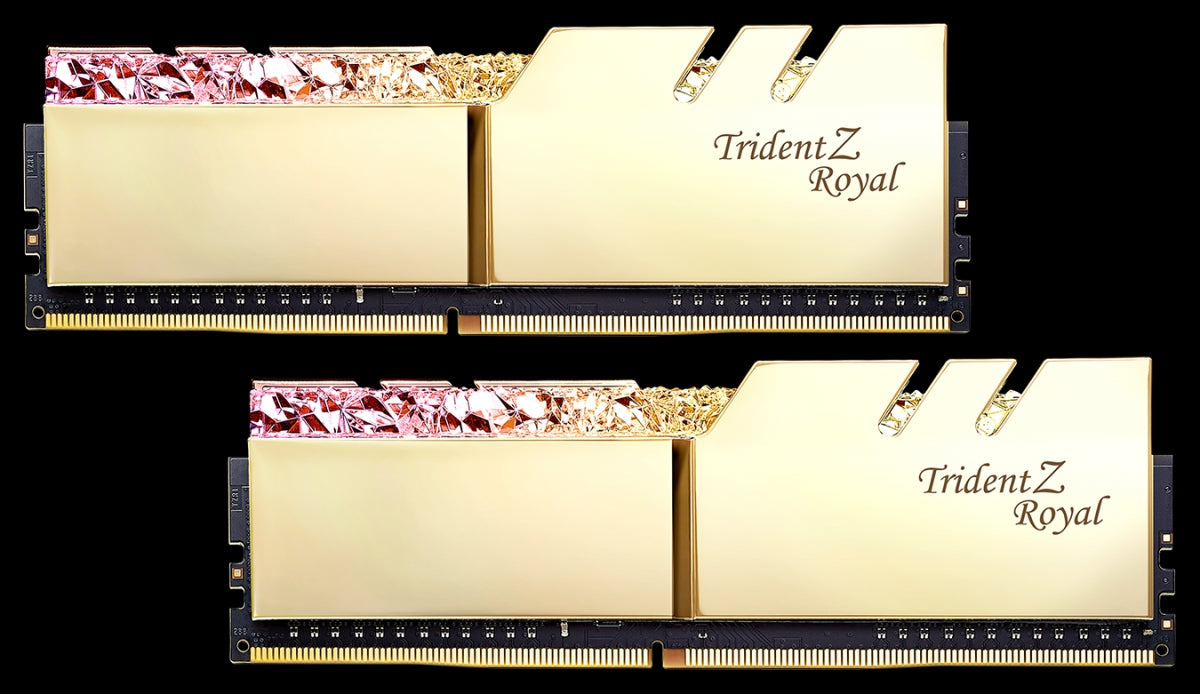 Mem Ram Gskill Trident Z Royal Ddr4 3200Mhz 16Gb 2X8 F43200C16D16Gtrg