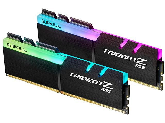 Mem Ram Gskill Tridentz Rgb Ddr4 3600Mhz 16Gb 2X8 F4-3600C18D-16Gtzrx