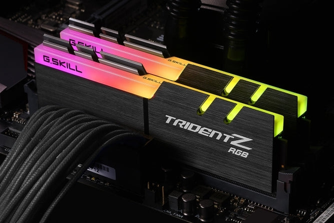 Mem Ram Gskill Tridentz Rgb Ddr4 3600Mhz 16Gb 2X8 F4-3600C18D-16Gtzrx