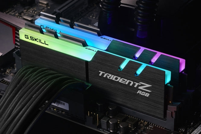 Mem Ram Gskill Tridentz Rgb Ddr4 3600Mhz 16Gb 2X8 F4-3600C18D-16Gtzrx