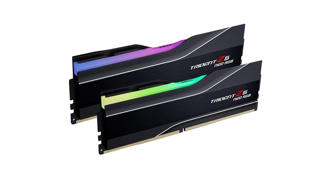 Memoria Ram Gskill Ddr5 6000 Mt/S 2 X 32Gb Trident Z5 Neo Rgb Black