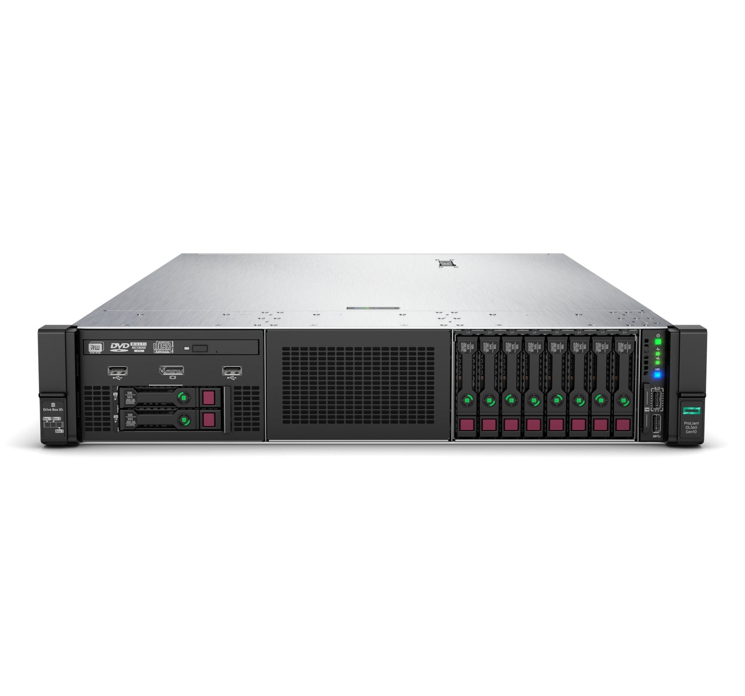 Servidor Hewlett Packard Enterprise Proliant Dl560 Gen10 Hpe 6230 2P (2.1 Ghz/20 Núcleos/125 W) 128Gb-R P408I-A 8Sff 2X1600W (P02873-B21)