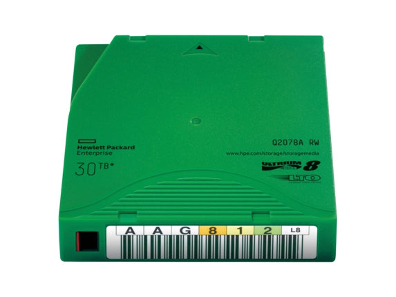 Cartucho De Datos Hpe Lto-8 Ultrium De 30 Tb Rw 700 Mb/S