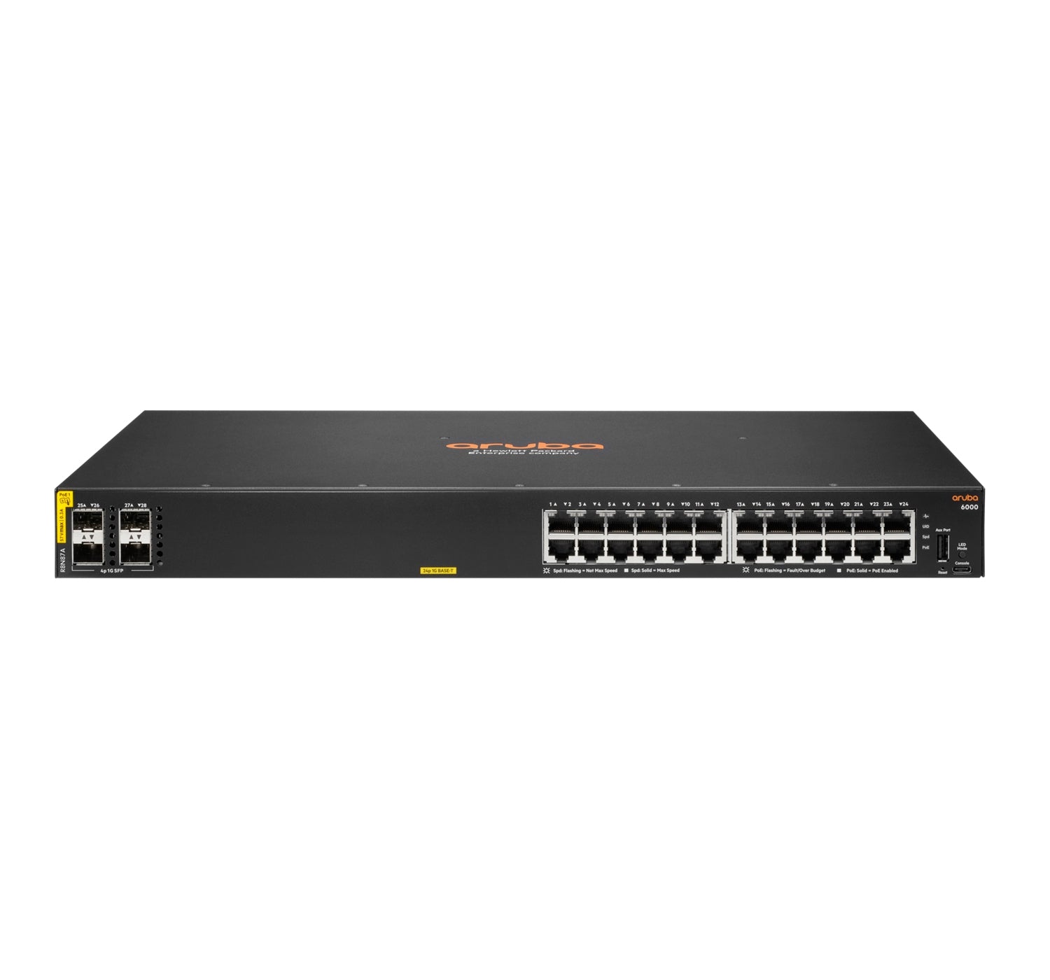 Switch Aruba Instant On 6000 24 G Clase Poe Sfp 370 W