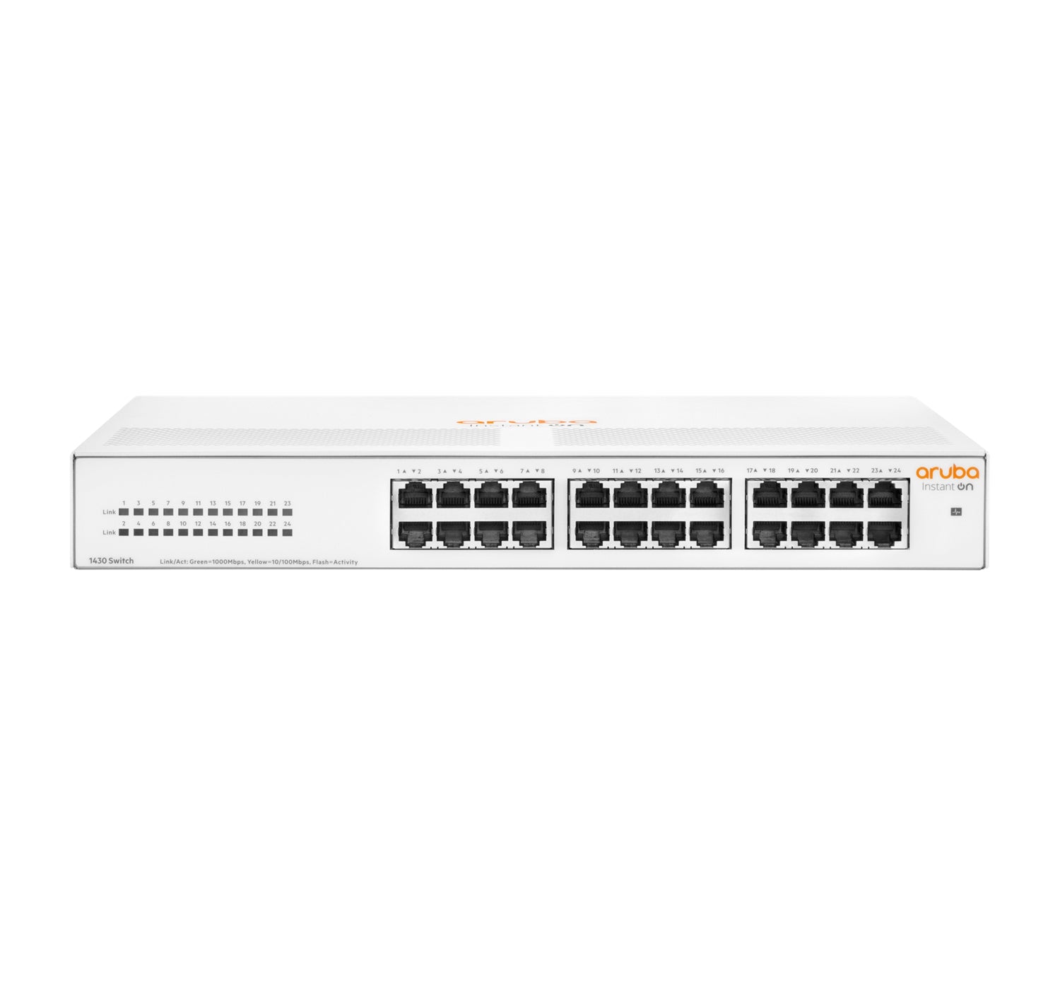 Switch Hpe Aruba Instant On 1430 Con 24 Puertos Rj45 10/100/1000 Mbps No Administrable