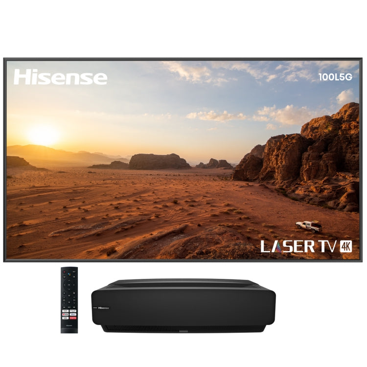 Laser Tv Hisense 100L5G Pulgadas Dlp 4K Smart Android Hdr Laser+Phosphor Color Filter; Audible Noise:32Db*Incluye Pantalla De Proyección E Instalación*