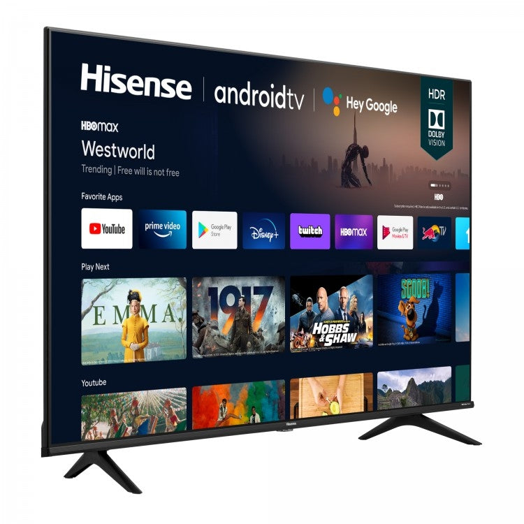 Tv Hisense 43A6Gv Televisor Pulgadas Led 4K Uhd 3840 X 2160 Pixeles Smart Vidaa