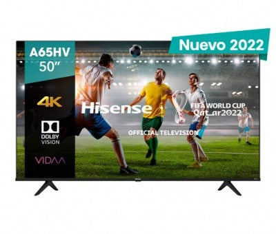 Pantalla Hisense 50A65Hv Televisor Pulgadas Led 4K Uhd 3840 X 2160 Pixeles Smart Vidaa