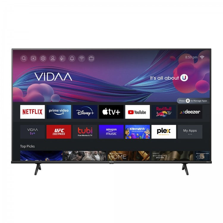 Television Hisense 50A6Kv Televisor Pulgadas Led 4K Uhd 3840 X 2160 Pixeles Smart Vidaa