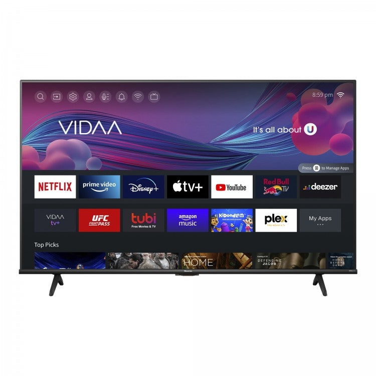 Television Hisense 50A6Kv Televisor Pulgadas Led 4K Uhd 3840 X 2160 Pixeles Smart Vidaa