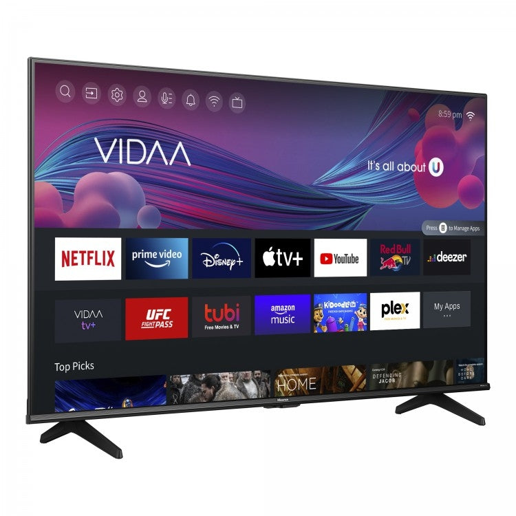 Television Hisense 50A6Kv Televisor Pulgadas Led 4K Uhd 3840 X 2160 Pixeles Smart Vidaa