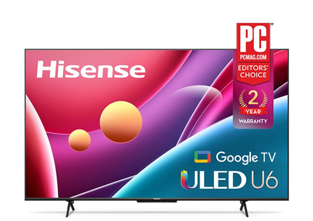 Pantalla Hisense 50U6H Televisor Pulgadas Uled 4K Uhd 3840 X 2160 Pixeles Quantum Smart Google