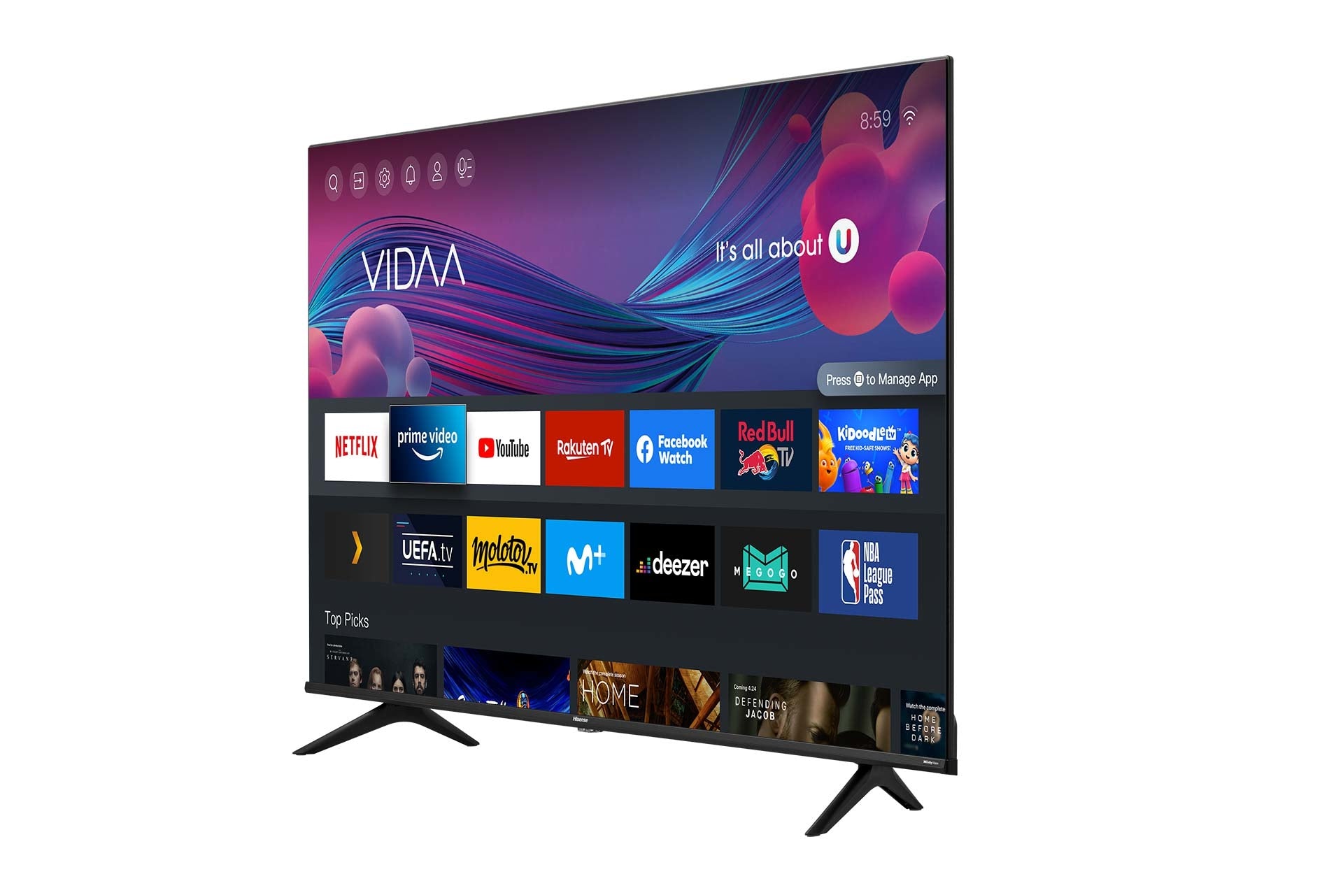 Television Hisense 75A6G Pulgadas 4K Uhd 3840 X 2160 Pixeles Android