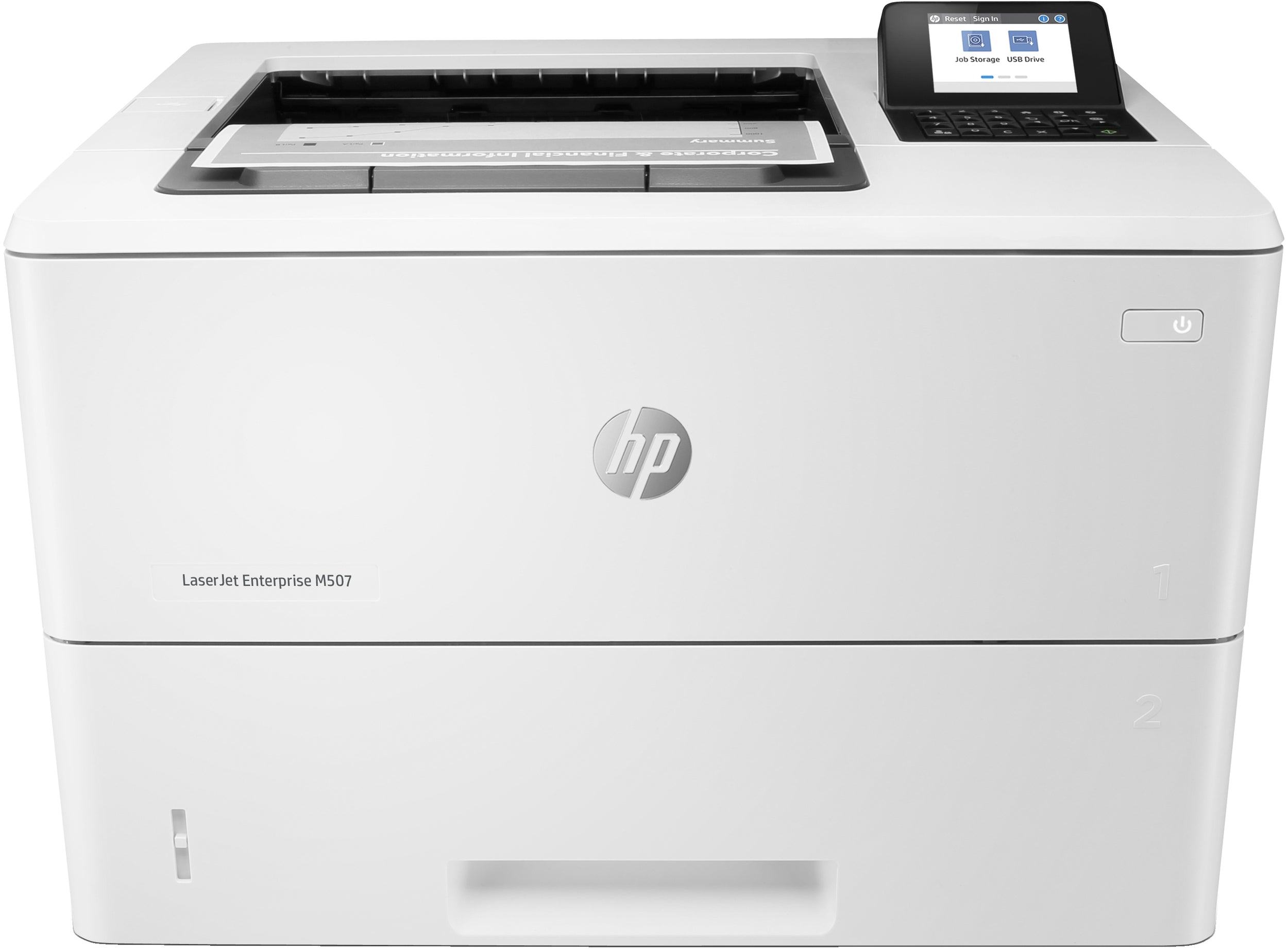 Impresora Hp Ops Enterprise M507Dn, 52 Ppm, Laserjet, Duplex, Usb, Ethernet, Monocromatica