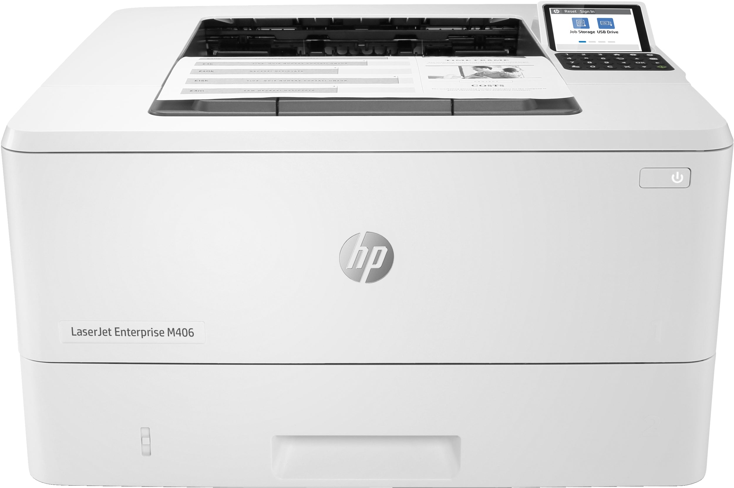 Impresora Hp Ops Enterprise M406Dn, 42 Ppm, Laserjet, Usb, Ethernet, Monocromatica