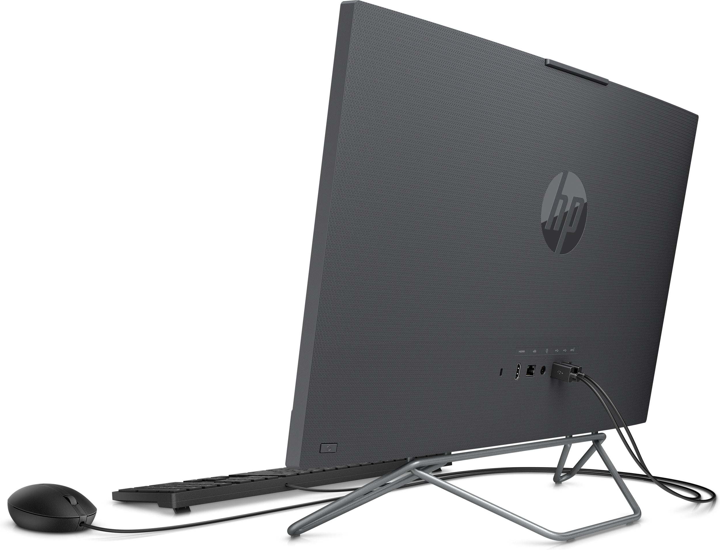 Hp Aio 205 G8 23.8 Nt Led Fhd/ Amd Ryzen 7 5700U 1.8 Ghz 8C 12Mb 15W/ 8Gb Ddr4 (1X8 Ddr4 3200)/ Ssd 512Gb Pcie/ No Dvd/ Wifi6-Bt/ Radeon Gfx/ Webcam 5M/ Hdmi / Rj45/ No Media Card / W11Pro/ 1-1-1