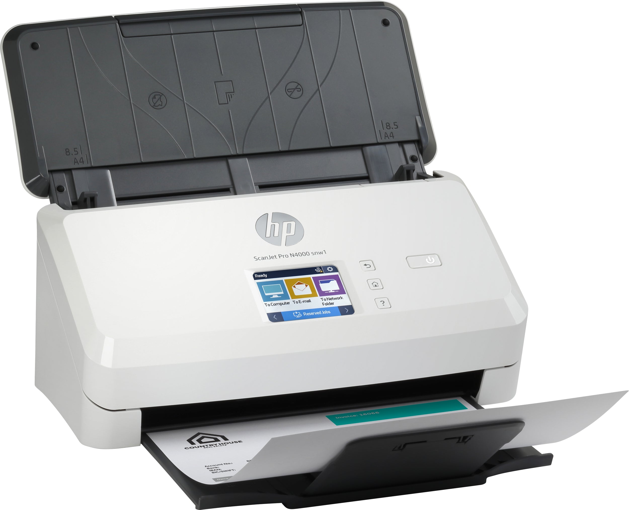 Hp N4000 Escáner Scanjet Pro Snw1 6Fw08A