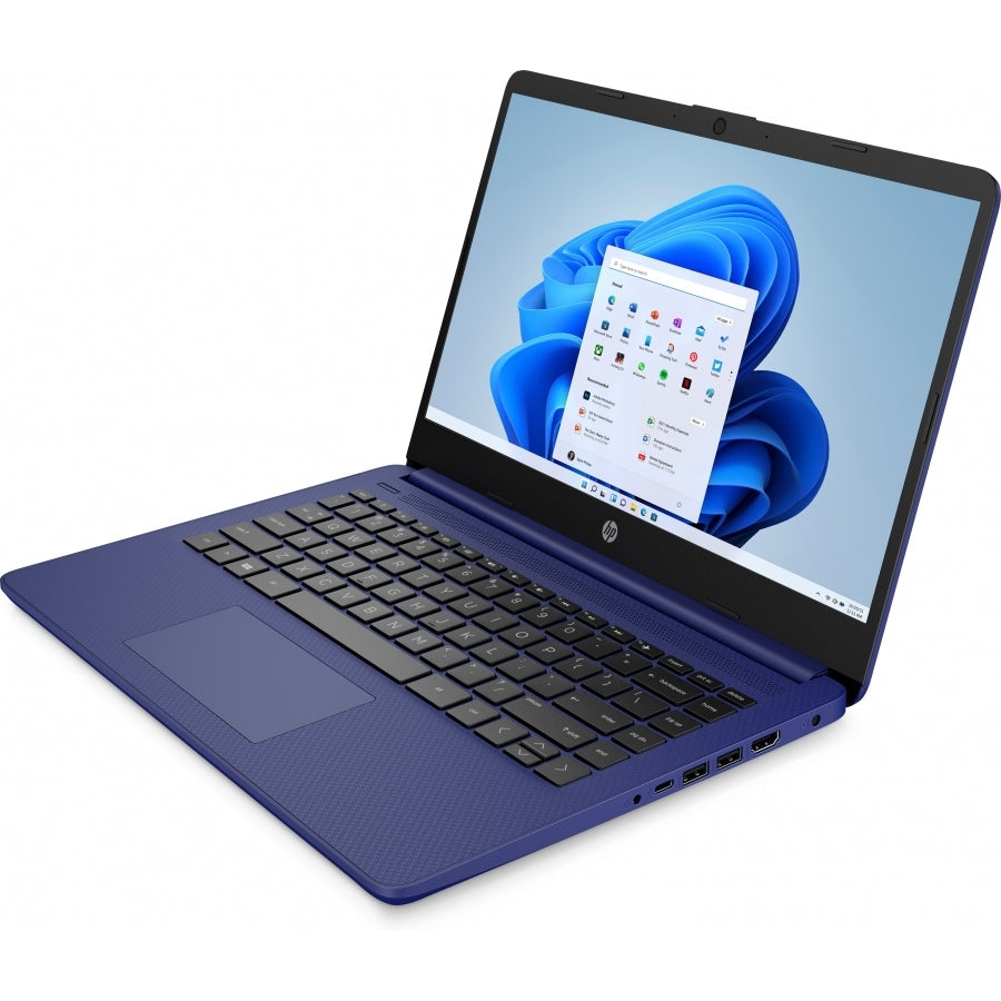 Notebook Consumo Hp 14-Dq2521La Intel Core I3-1115G4 1.70 - 4.10 Ghz / 8Gb / 256Gb Ssd / 14 Wled Hd / No Dvd / Win 11 Home / 1-1-0 / Azul Indigo Funda Mouse