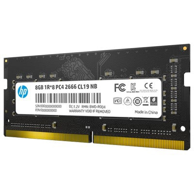 Memoria Ram Hp 7Eh98Aa#Abm Gb Ddr4 2666 Mhz So-Dimm Latencia Cas 19