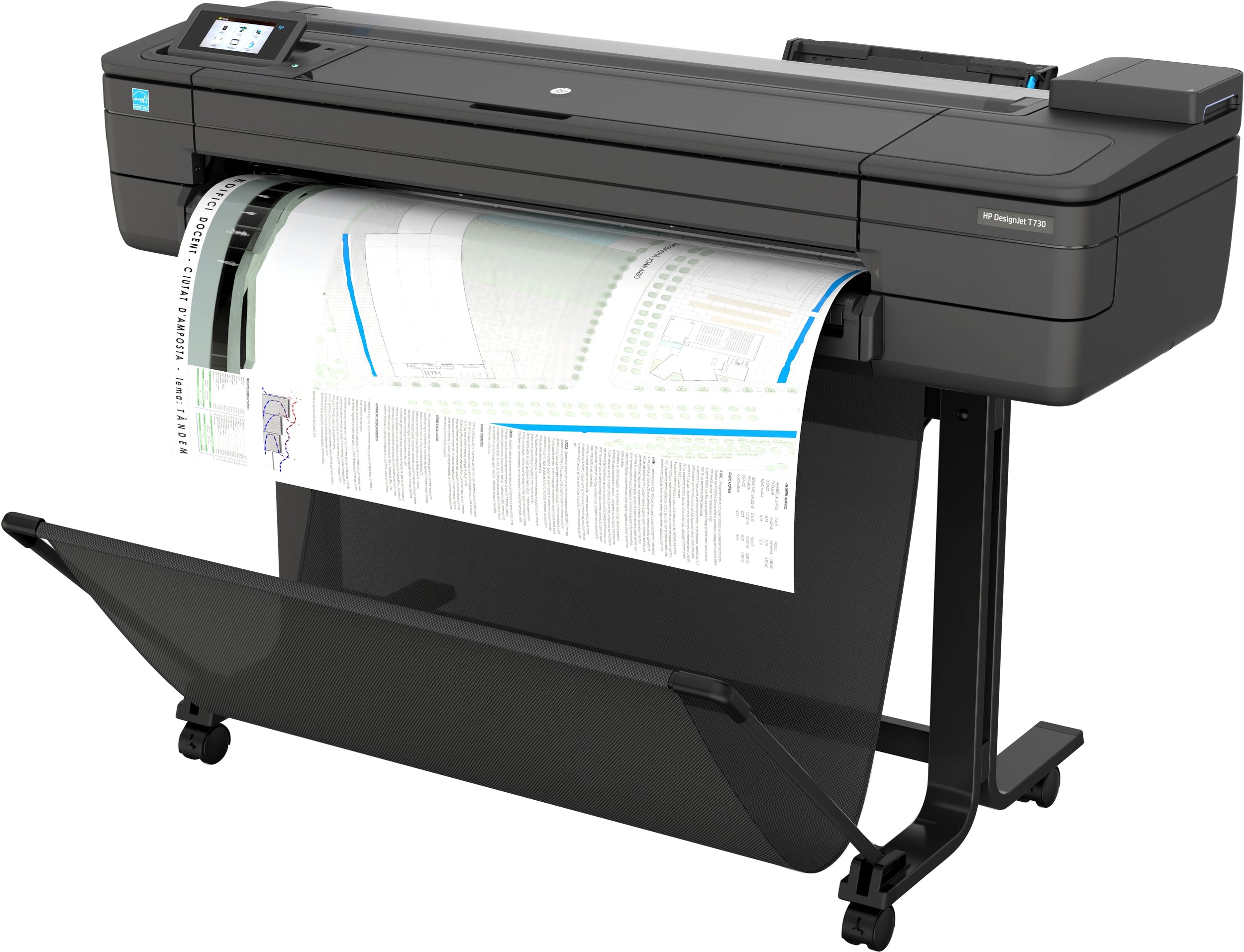 Plotter Hp Designjet T730, 36 Pulgadas, 91 Cm, Impresora, 4 Tintas, Red, Wifi, F9A29D