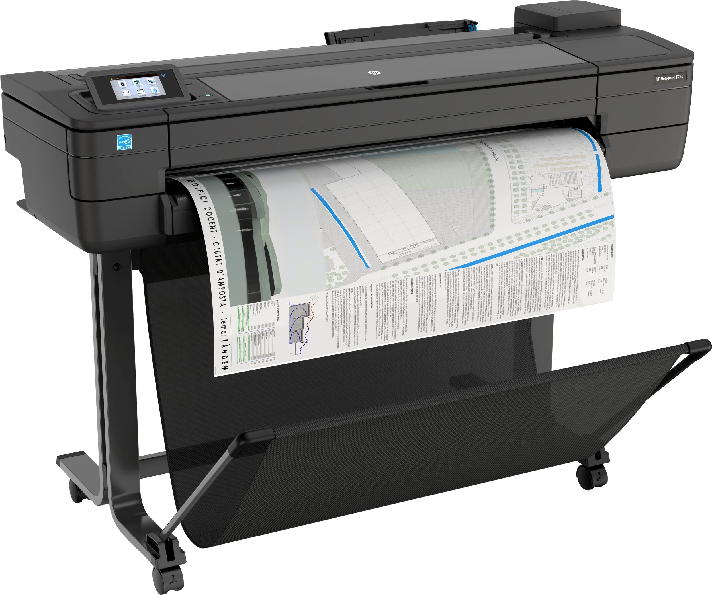 Plotter Hp Designjet T730, 36 Pulgadas, 91 Cm, Impresora, 4 Tintas, Red, Wifi, F9A29D