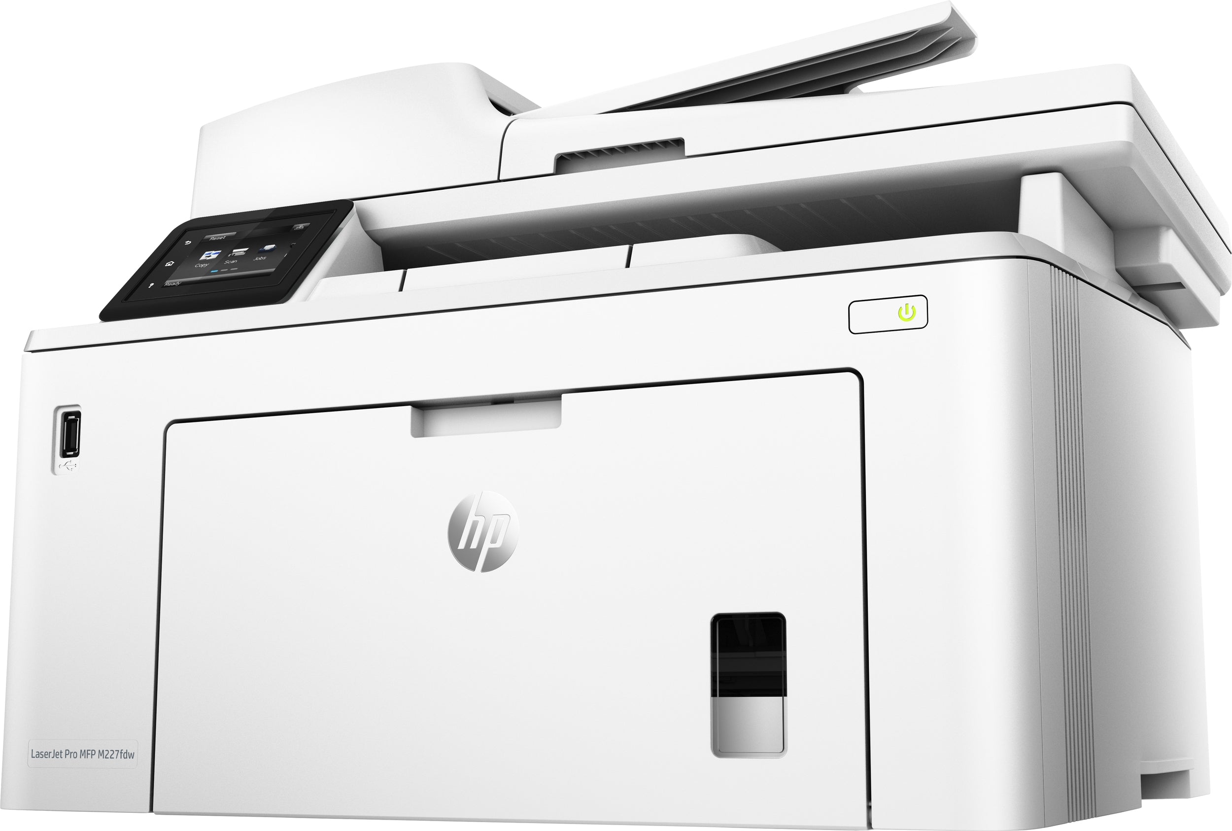 Multifuncional Hps Hp Pro M227Fdw, 28 Ppm Negro, Laserjet, Usb, Wifi, Red, Duplex, Fax, Monocromatica