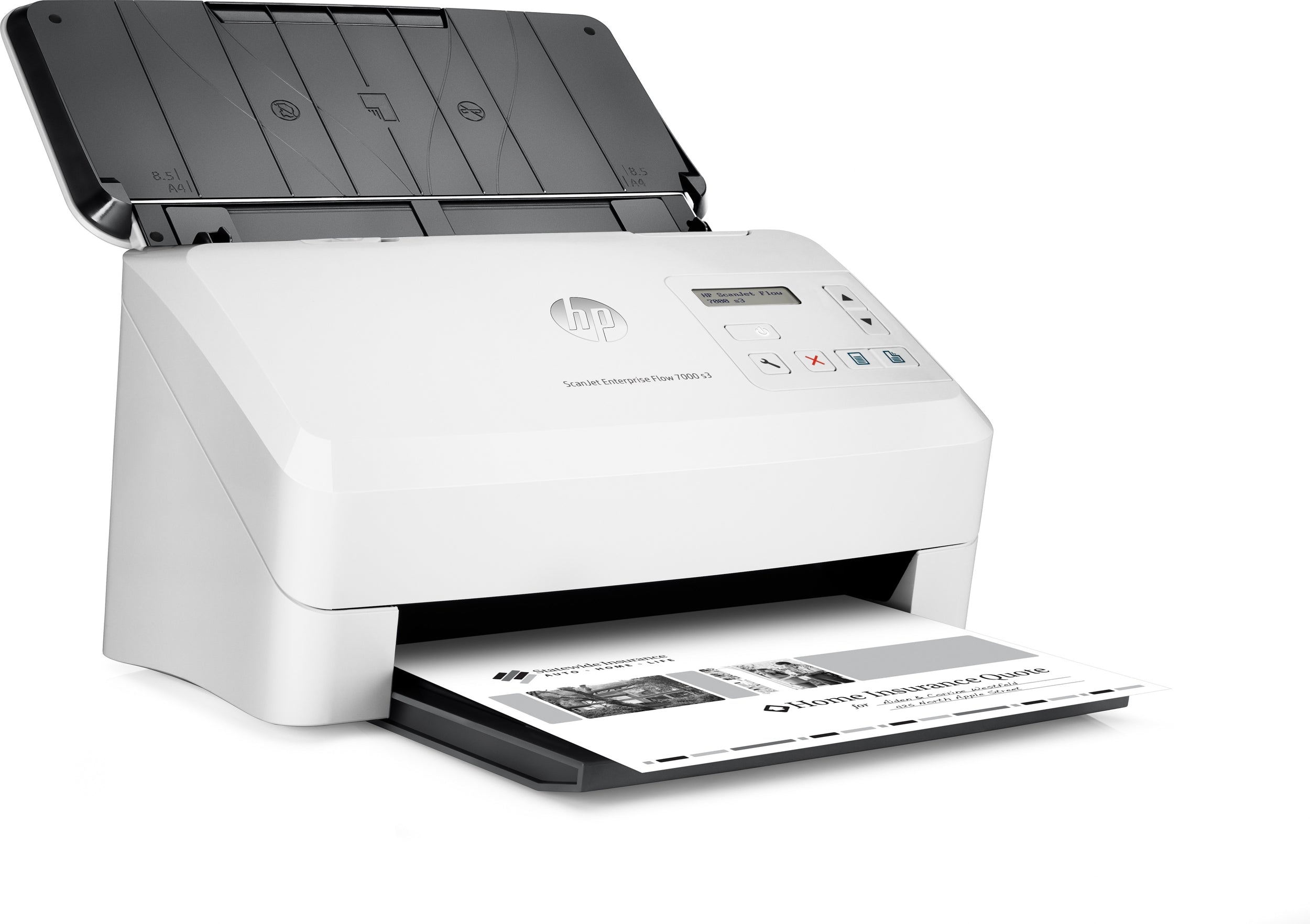 Escaner Hp Scanjet Enterprise Flow 7000 S3 L2757A - 216 X 3100 Mm Alimentación De Hojas Cmos Cis 7500 Páginas Ppm