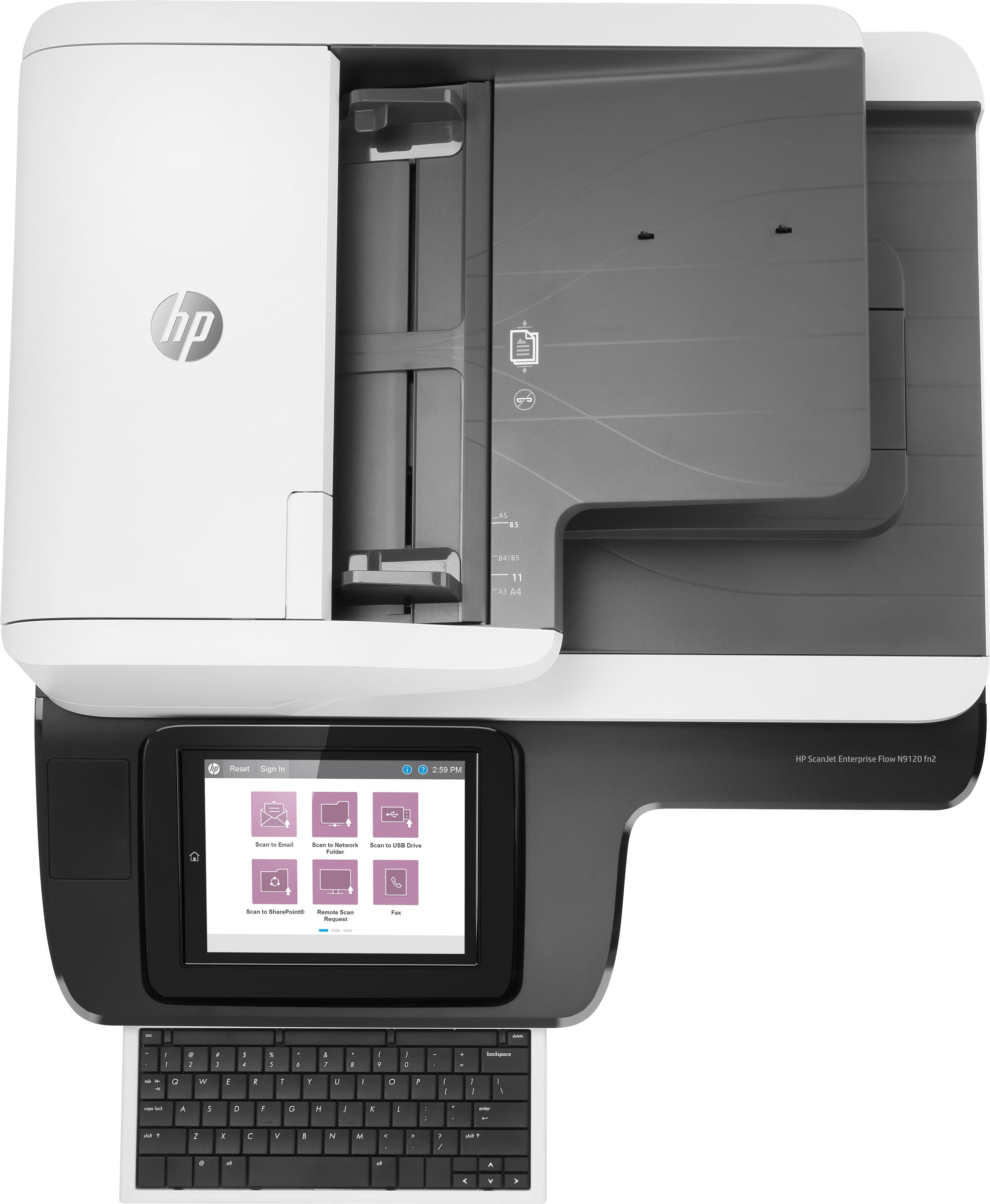 Escáner Hp Enterprise Flow N9120 Fn2 L2763A - Adf 20000 Páginas Ppm