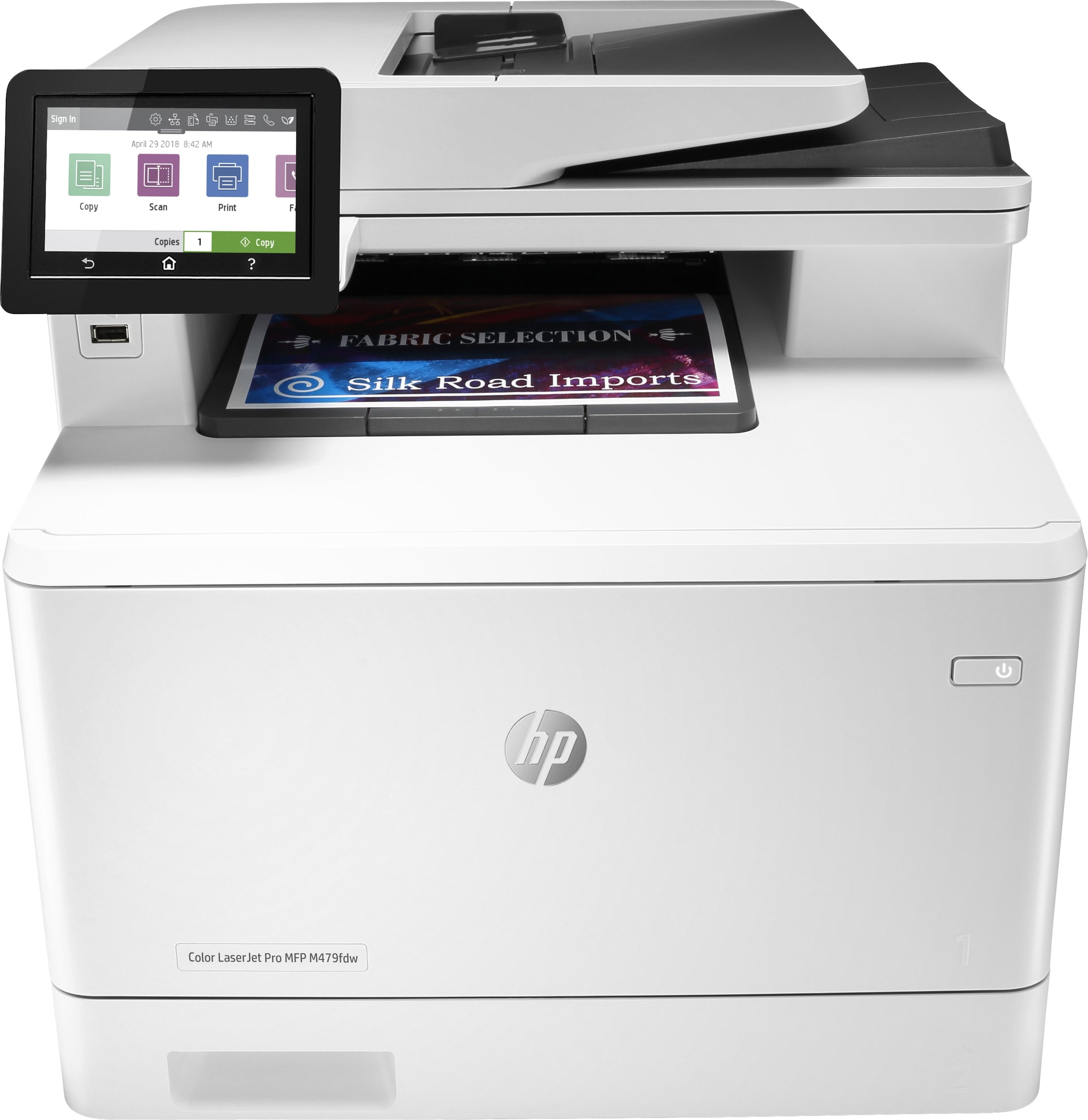 Impresora Multifunción Hp Color Laserjet Pro Mfp M479Fdw 50000 Páginas Por Mes 28 Ppm 600 X Dpi 512 Mb