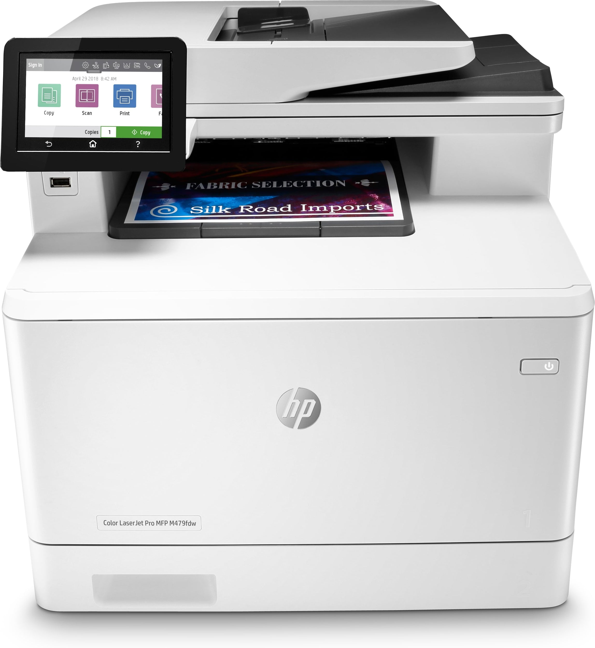 Impresora Multifunción Hp Color Laserjet Pro Mfp M479Fdw 50000 Páginas Por Mes 28 Ppm 600 X Dpi 512 Mb