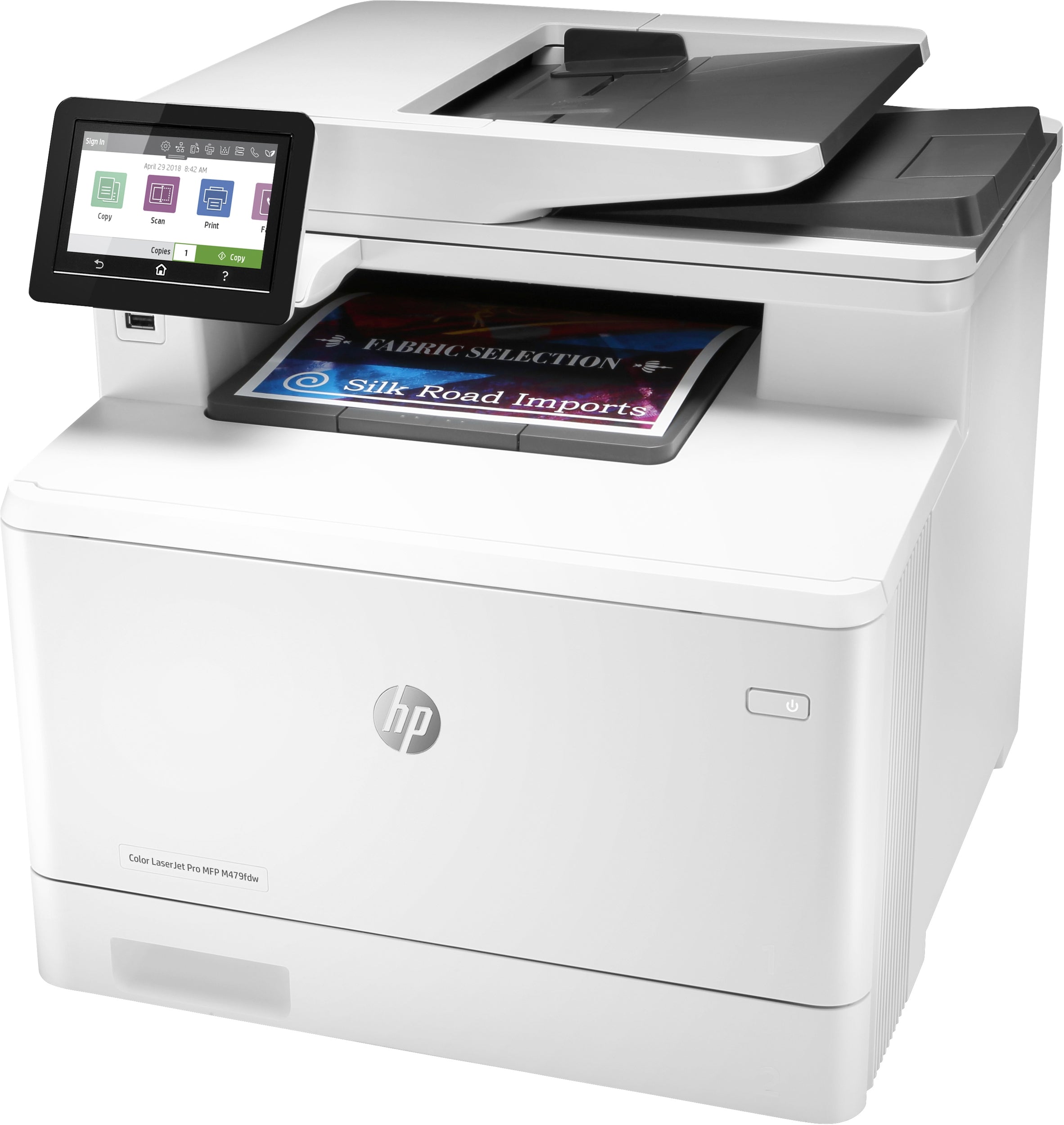 Impresora Multifunción Hp Color Laserjet Pro Mfp M479Fdw 50000 Páginas Por Mes 28 Ppm 600 X Dpi 512 Mb